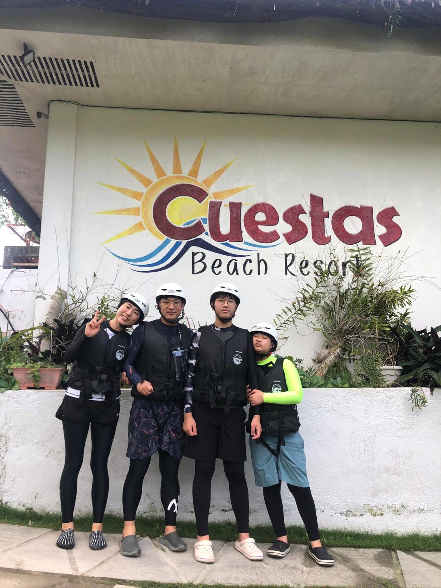 Cuestas Beach Resort And Restaurant Badian Exterior photo