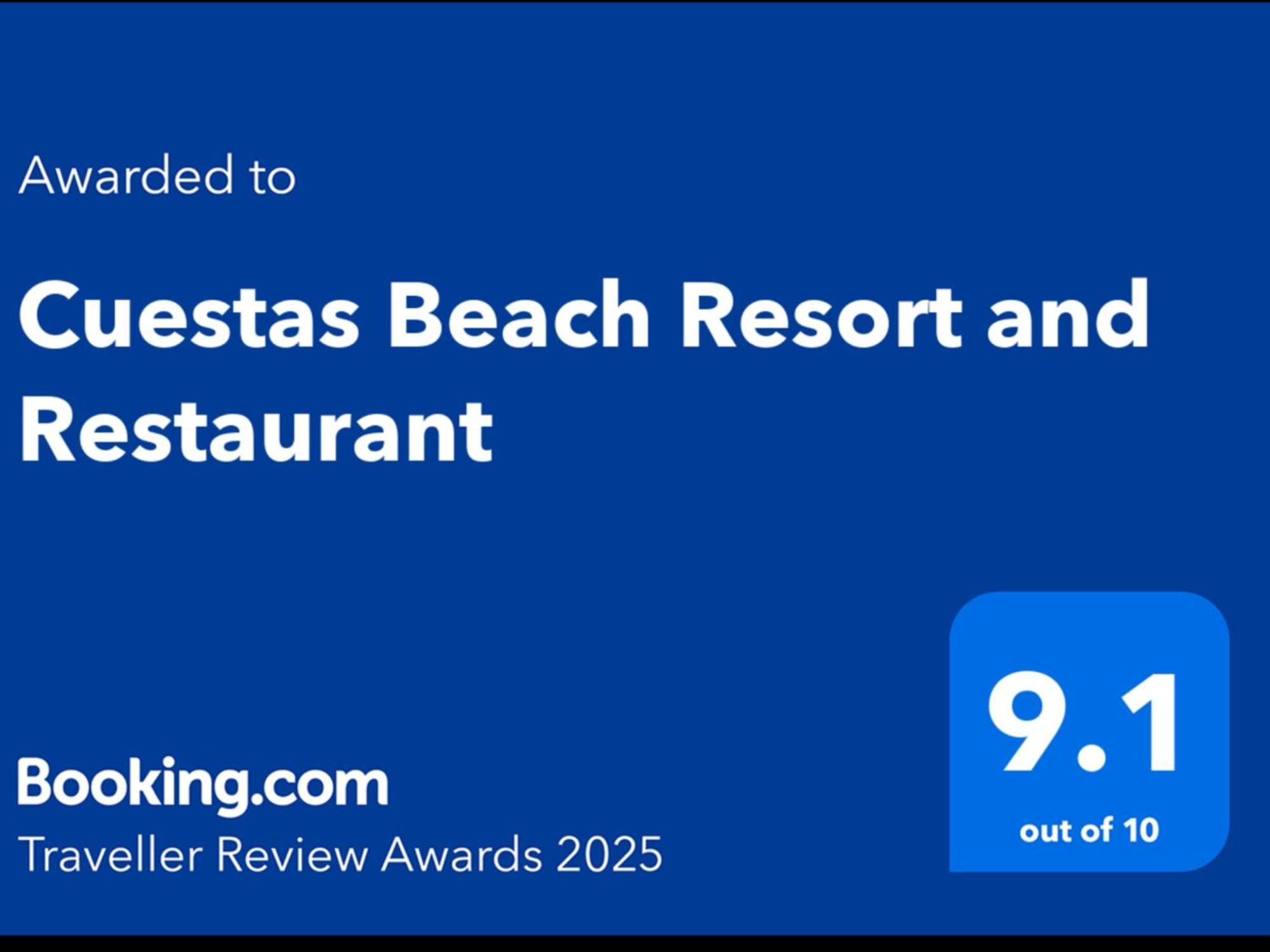 Cuestas Beach Resort And Restaurant Badian Exterior photo